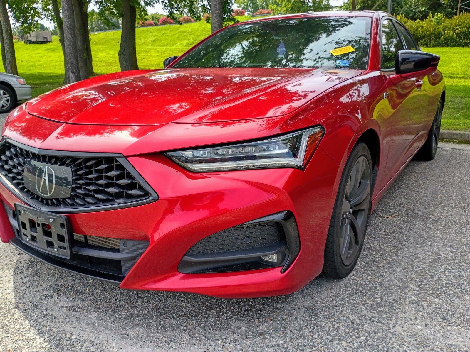 Used 2023 Performance Red Pearl Acura w/A-Spec Package image 2
