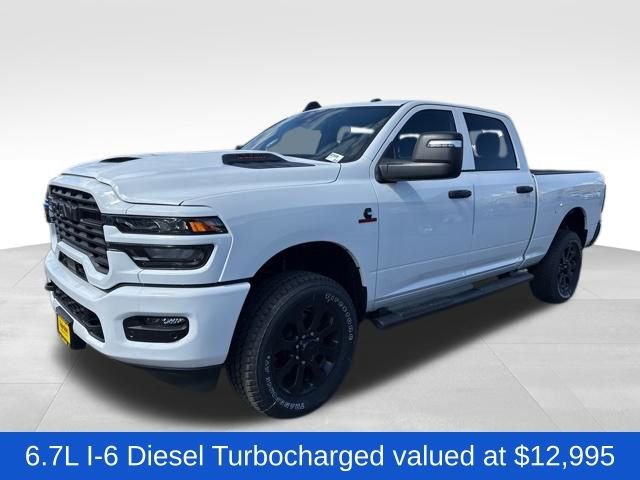 New 2026 Bright White Clear-Coat Exterior Paint RAM Black Express image 3