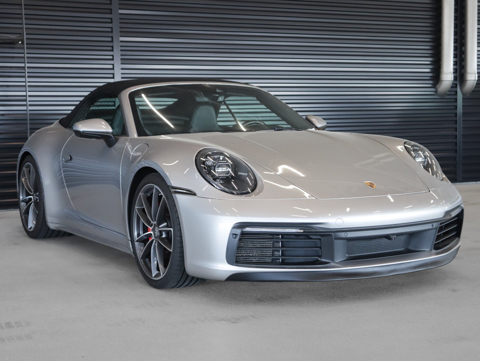 Certified Used 2021 Gt Silver Metallic Porsche Carrera 4S Cabriolet image 7