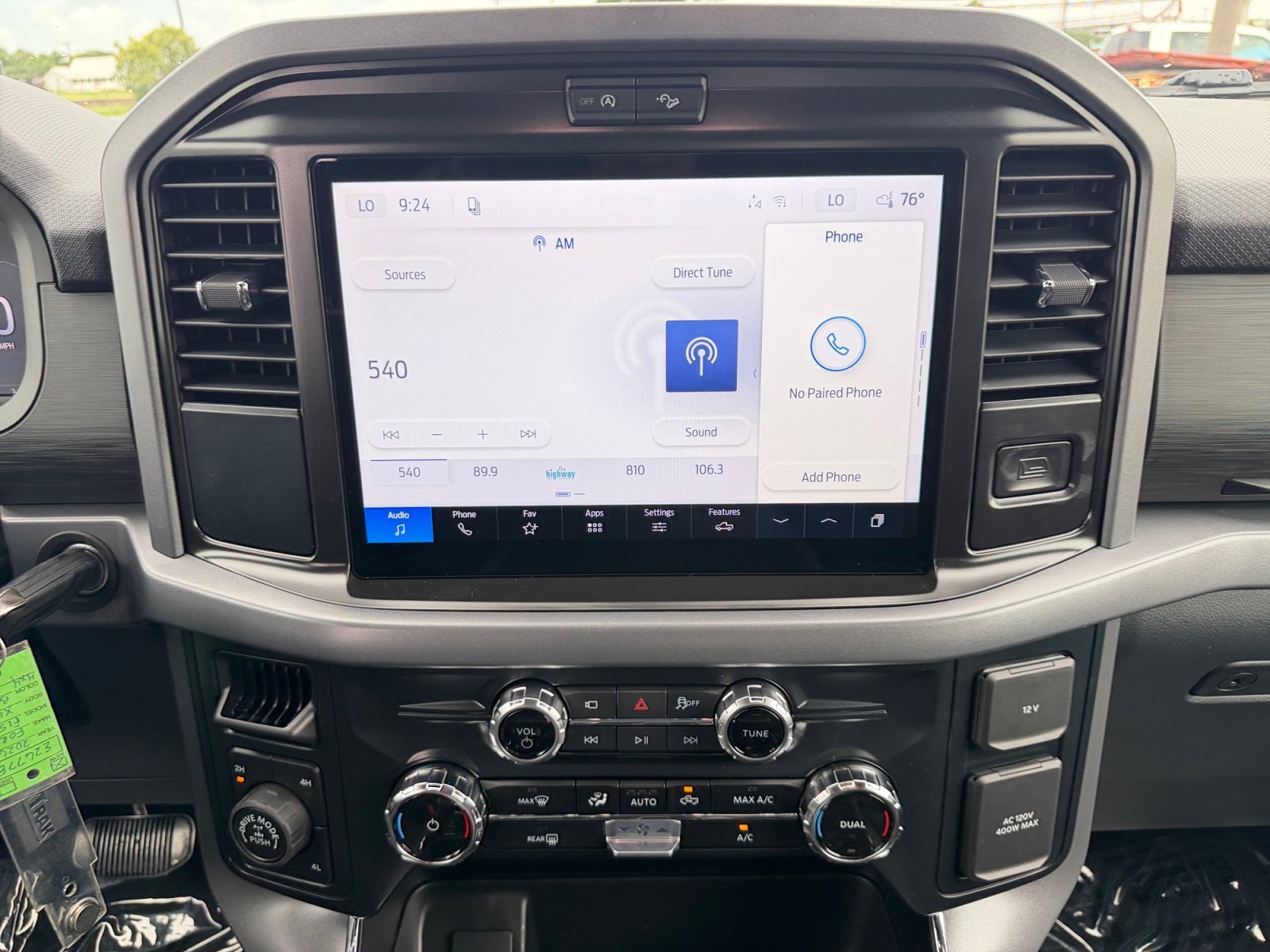 New 2026 Agate Black Metallic Ford XLT image 21