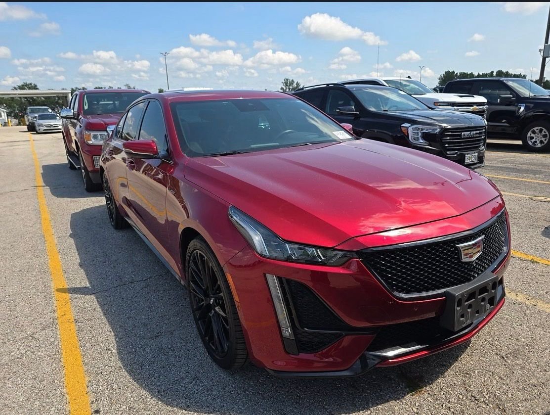 Used 2024 Red Cadillac V-Series image 1