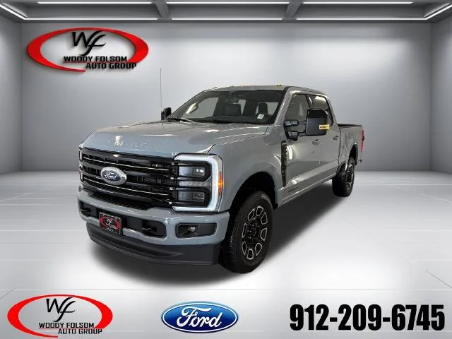 New 2026 Glacier Gray Metallic Tri-Coat Ford F-250® Platinum® image 23