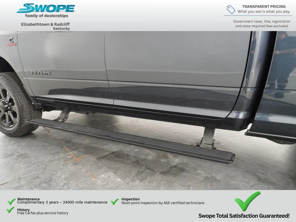 Used 2025 Forged Blue Metallic Ram Laramie image 27