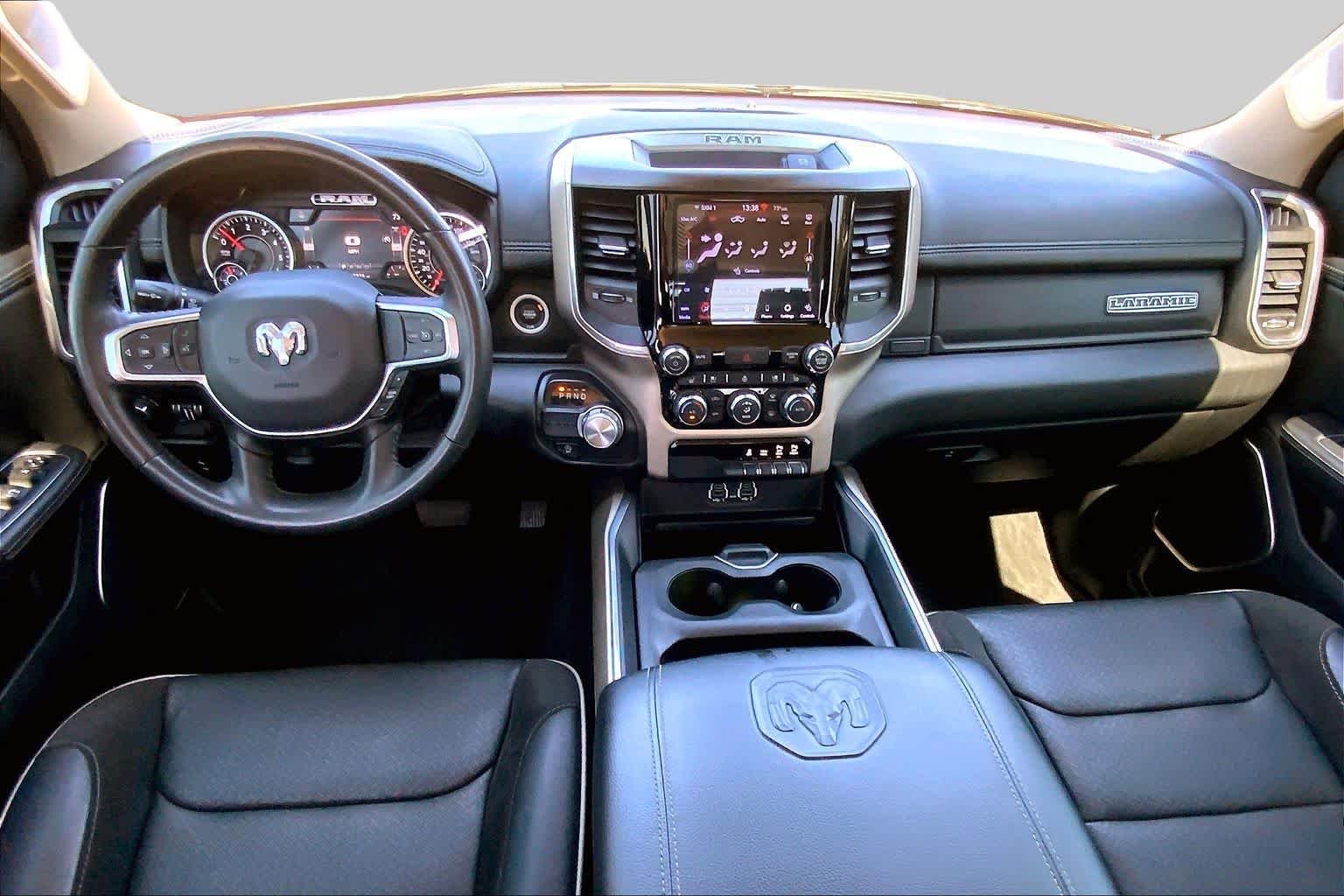 Used 2021 Bright White Clearcoat Ram Laramie image 16