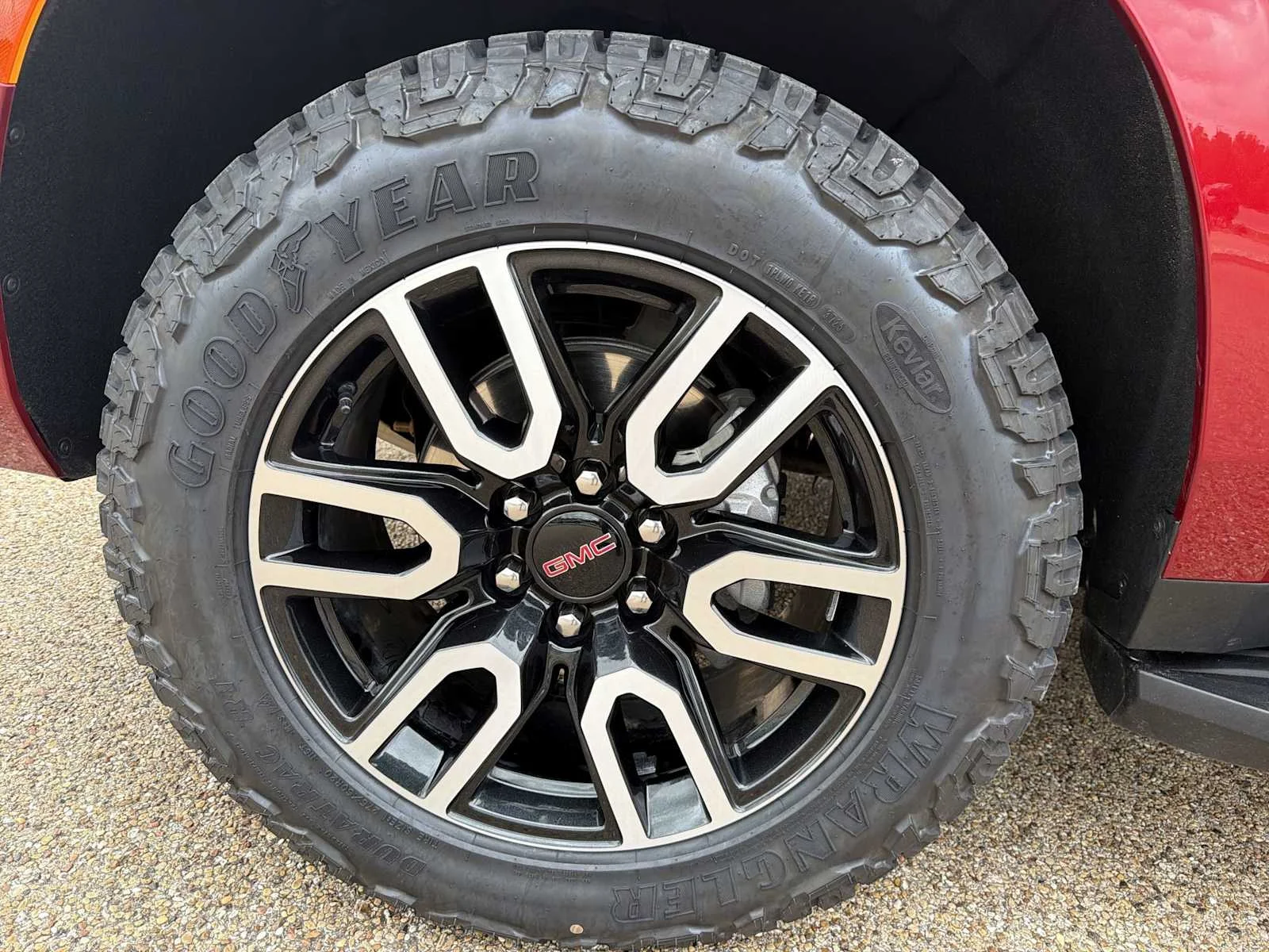 Used 2024 Volcanic Red Tintcoat GMC AT4 image 33
