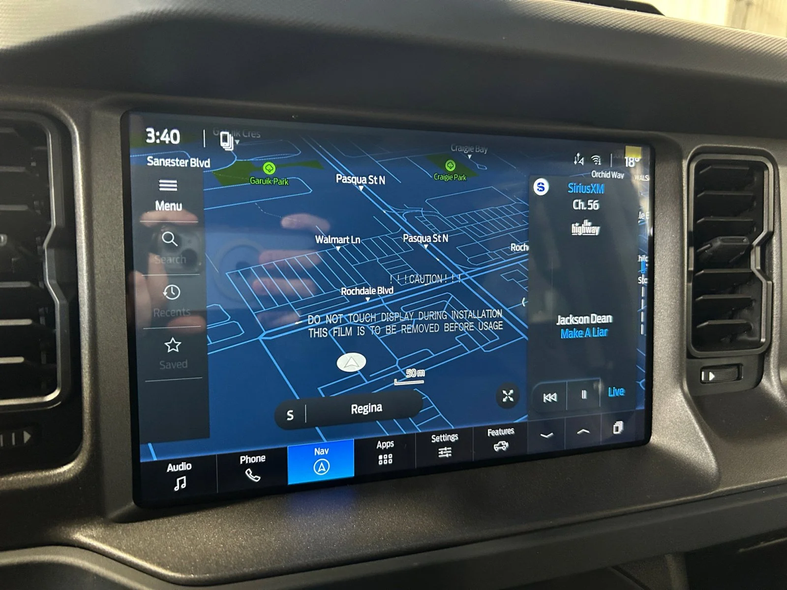 New 2026 Velocity Blue Metallic Ford Badlands image 24