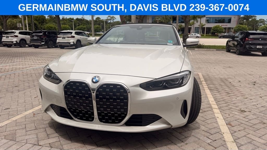 Certified Used 2024 White Metallic BMW 430i image 4