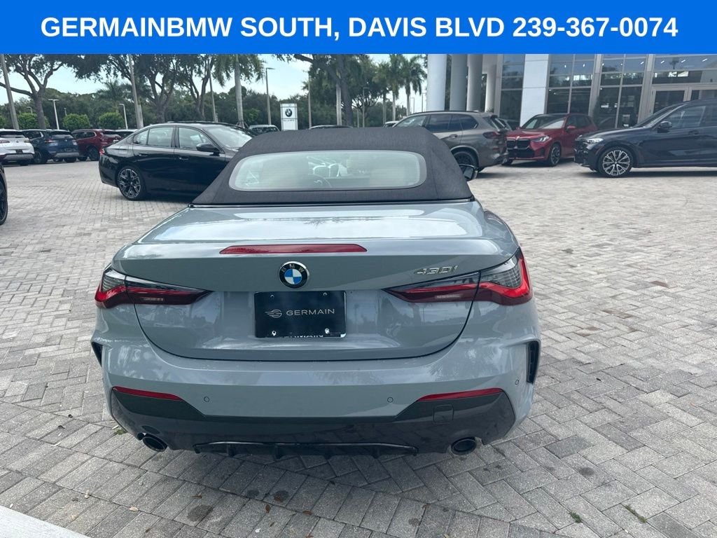 Certified Used 2024 Gray Metallic BMW 430i image 6