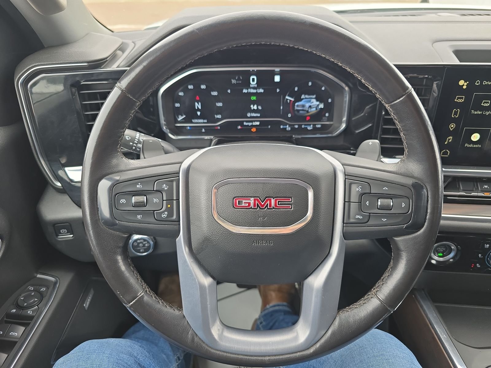 Used 2023 Summit White GMC SLT image 11
