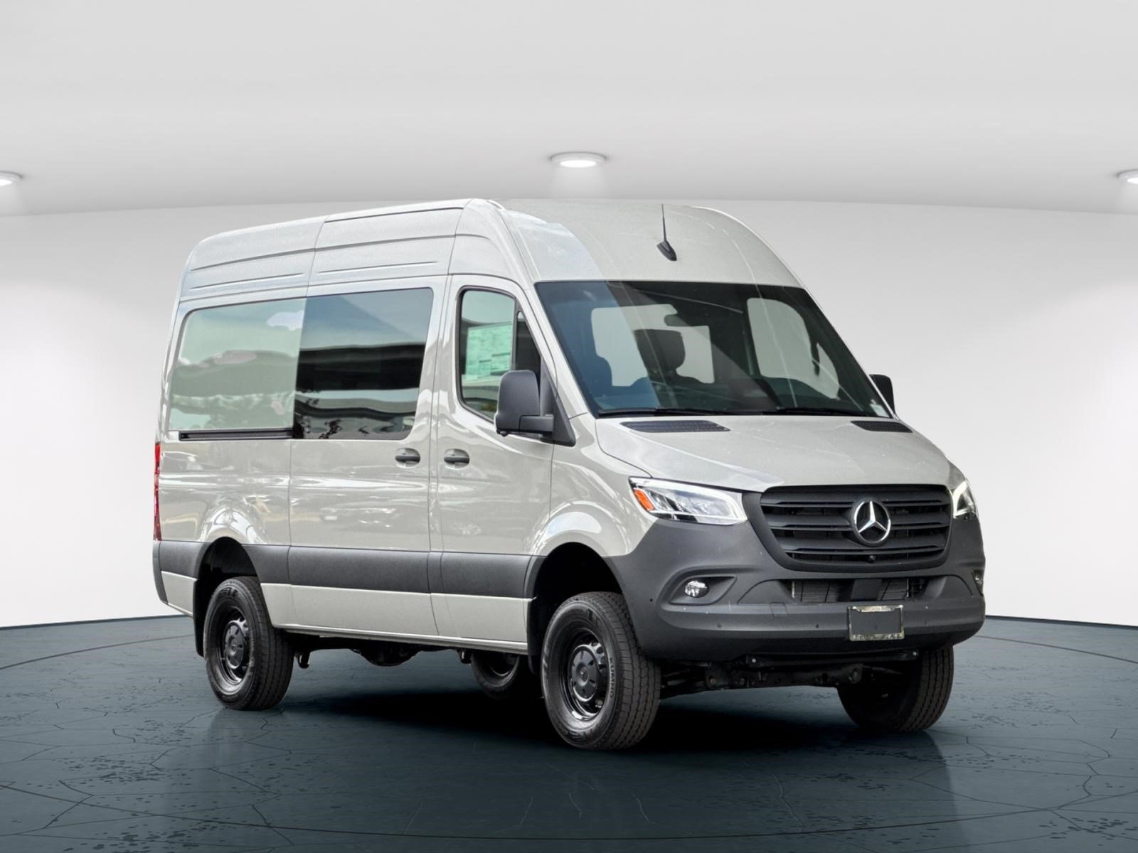 New 2026 Stone Gray Mercedes-Benz 2500 High Roof HO Diesel 144 WB AWD image 8
