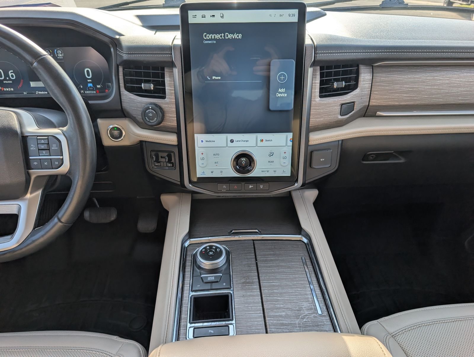 Used 2023 Dark Matter Metallic Ford Limited image 7