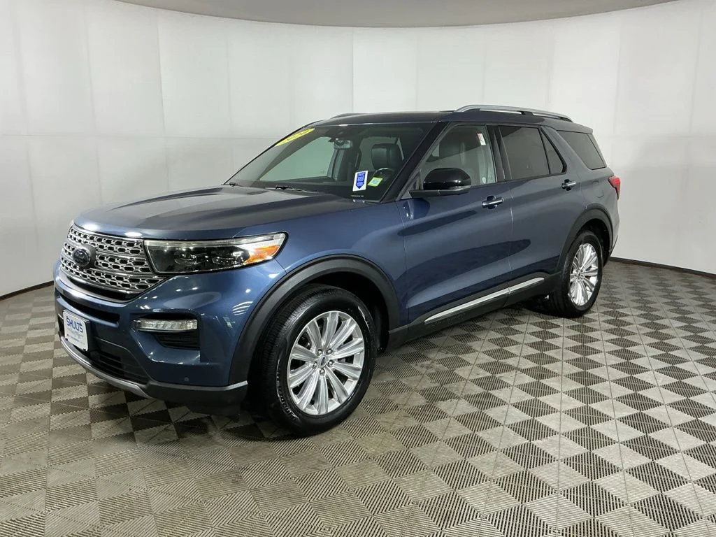 Certified Used 2020 Blue Ford Limited image 4