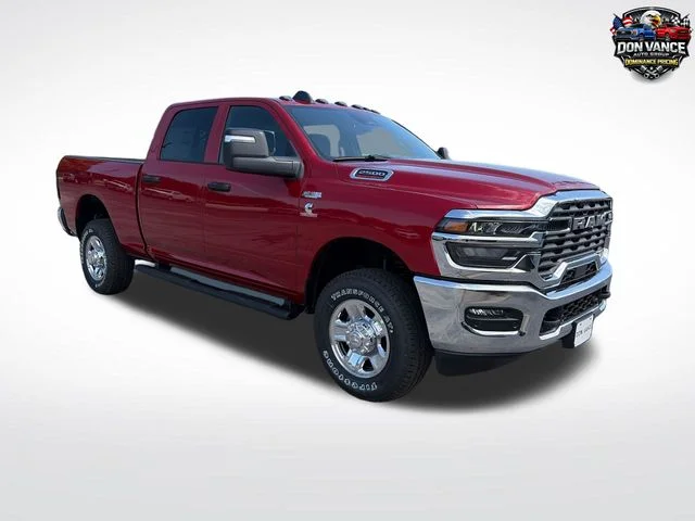 New 2026 Molten Red Pearl-Coat Exterior Paint RAM Tradesman image 7