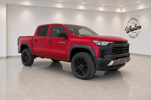 Used 2024 Radiant Red Tintcoat Chevrolet Trail Boss image 2