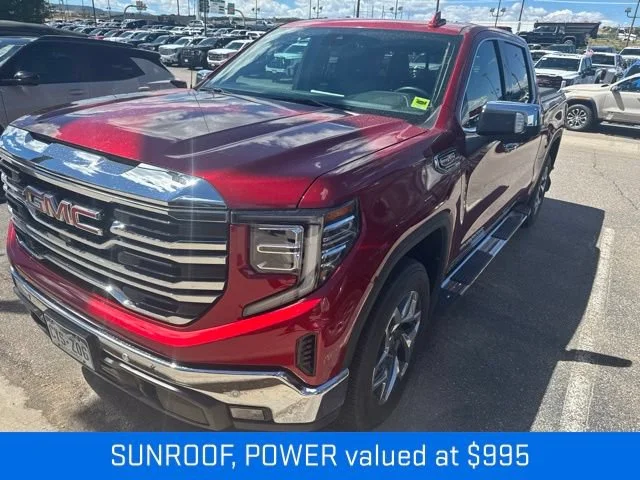 Certified Used 2024 Volcanic Red Tintcoat GMC SLT image 4