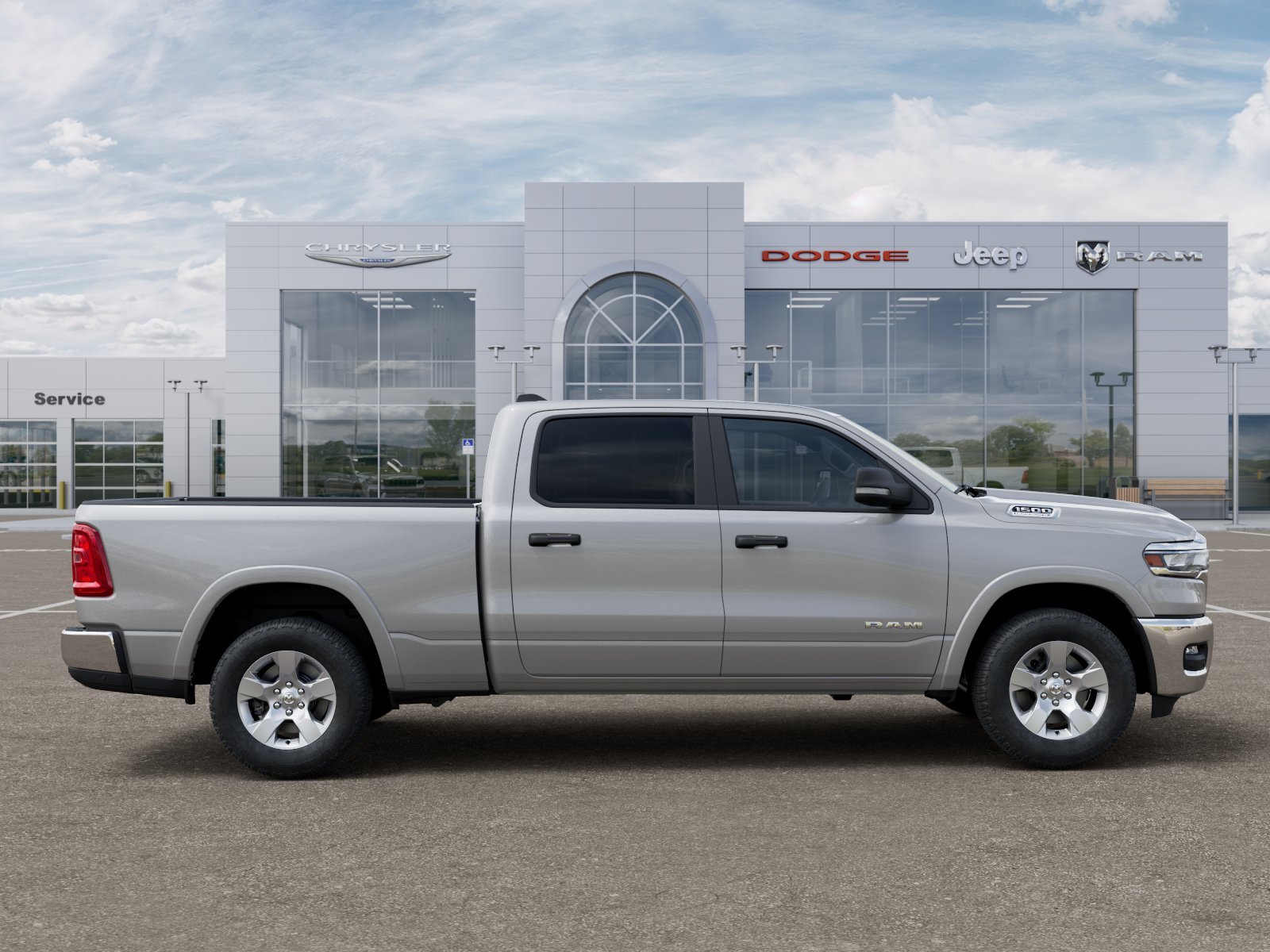 New 2026 Silver Zynith Exterior Paint RAM Big Horn image 21