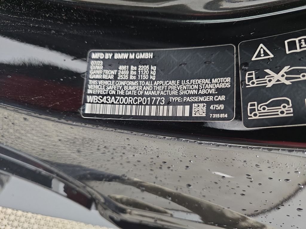 Used 2024 Black Sapphire Metallic BMW Competition image 32