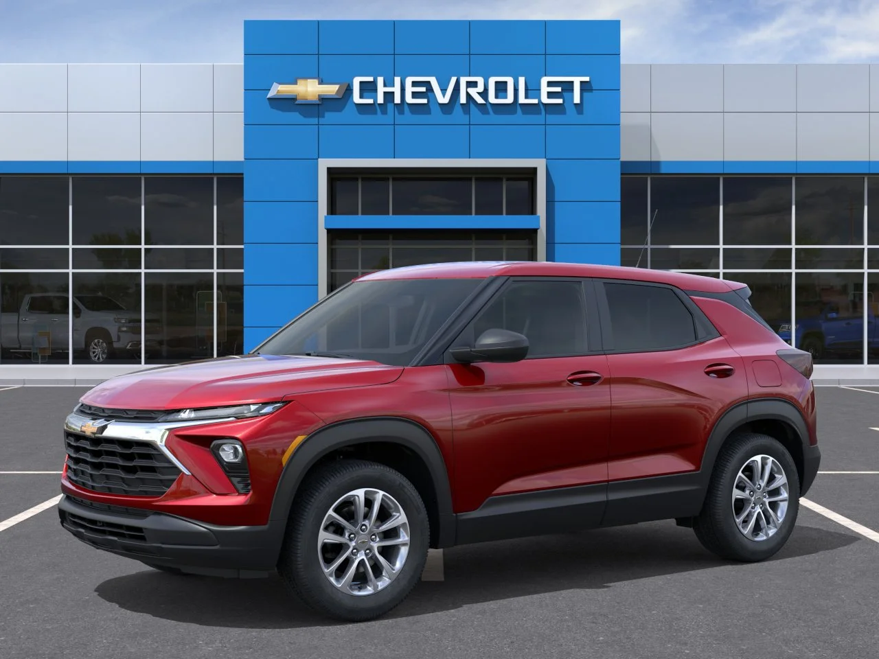New 2026 Apex Red Chevrolet LS image 2