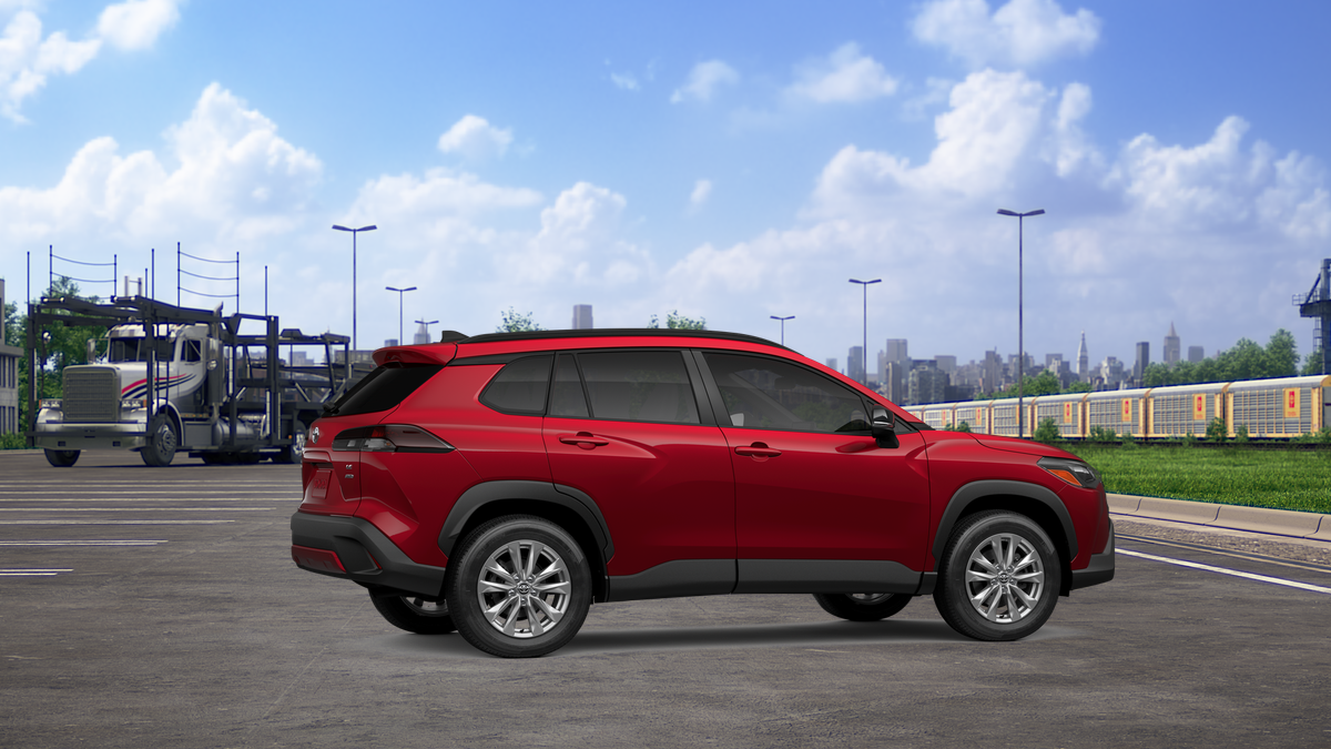 New 2026 Soul Red Crystal Toyota LE image 11