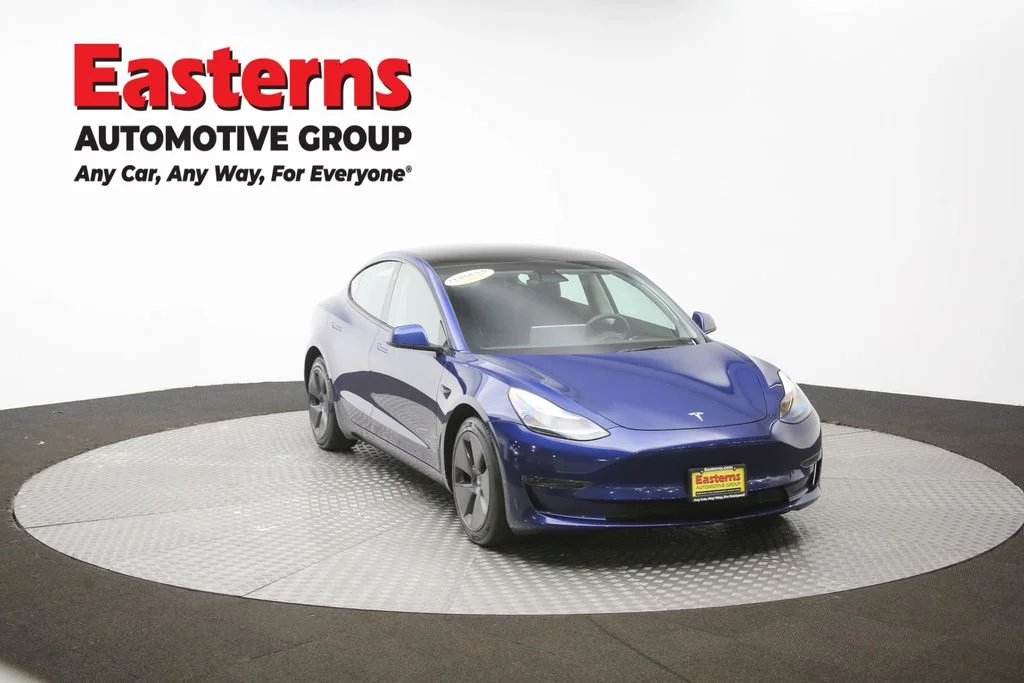 Used 2022 Blue Tesla Long Range image 48