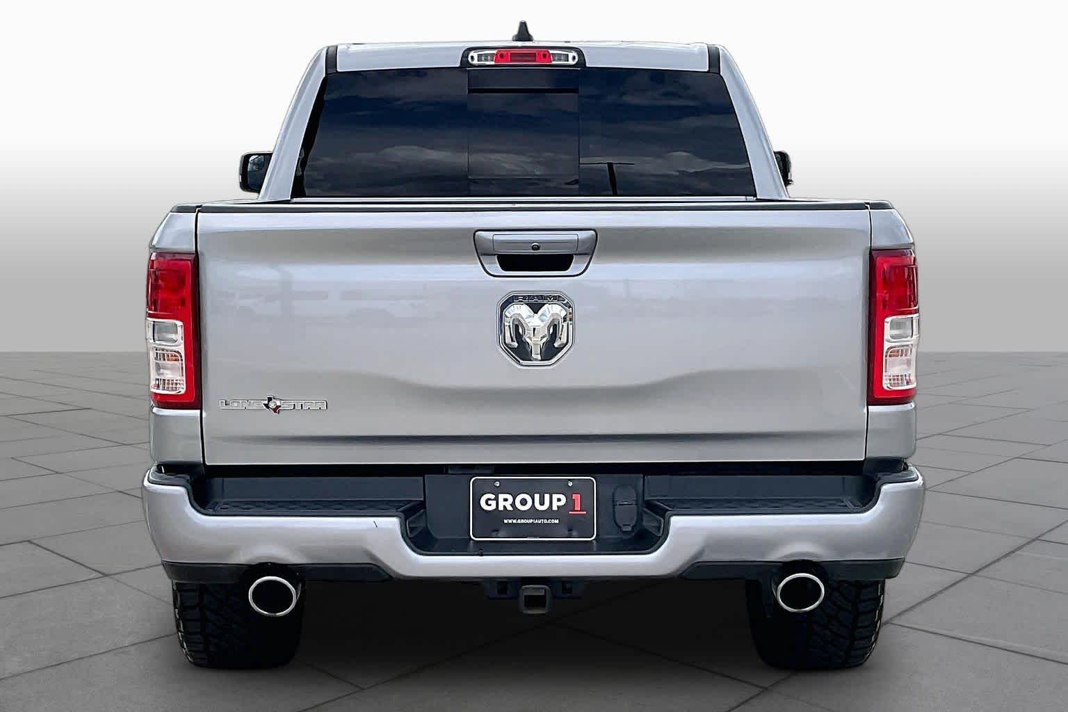 Used 2022 Billet Silver Metallic Clearcoat Ram Lone Star image 5