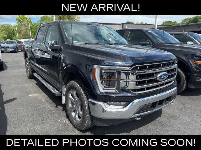 Certified Used 2022 Blue Metallic Ford Lariat image 49