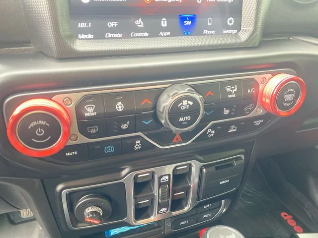 Used 2021 Red Jeep Unlimited Sahara 4xe image 19
