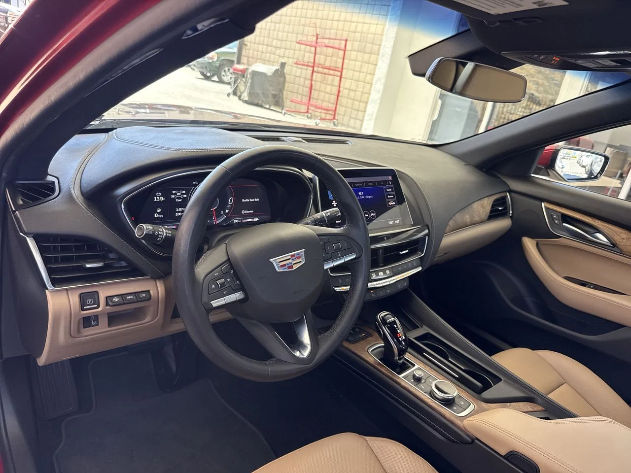 Certified Used 2023 Radiant Red Tintcoat Cadillac Premium Luxury image 10