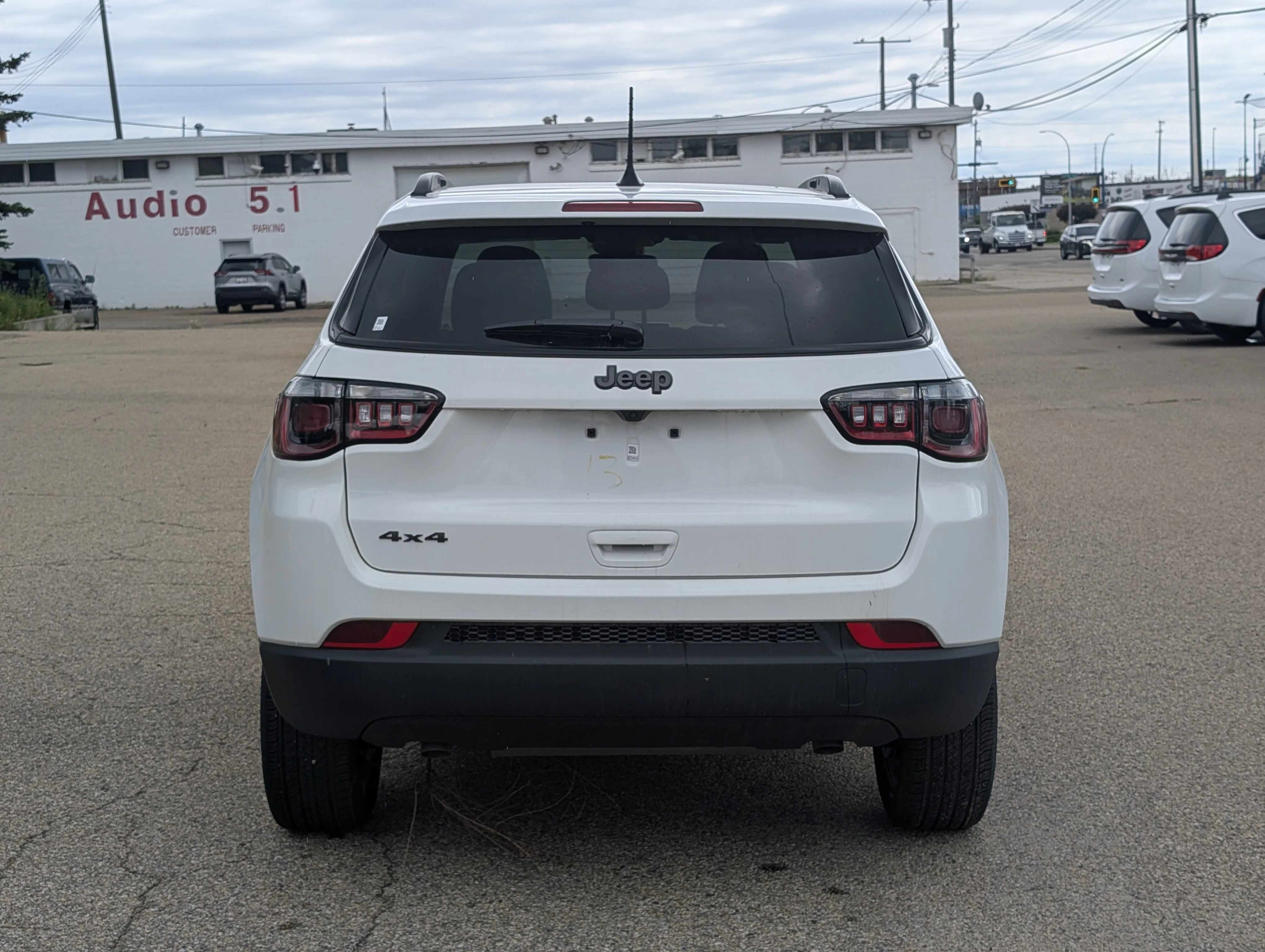 New 2026 Bright White Jeep North image 5