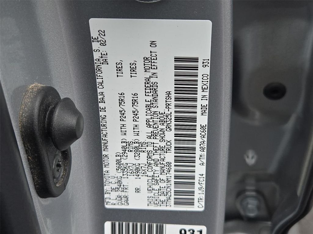 2022 Toyota Tacoma SR5 - Photo 23