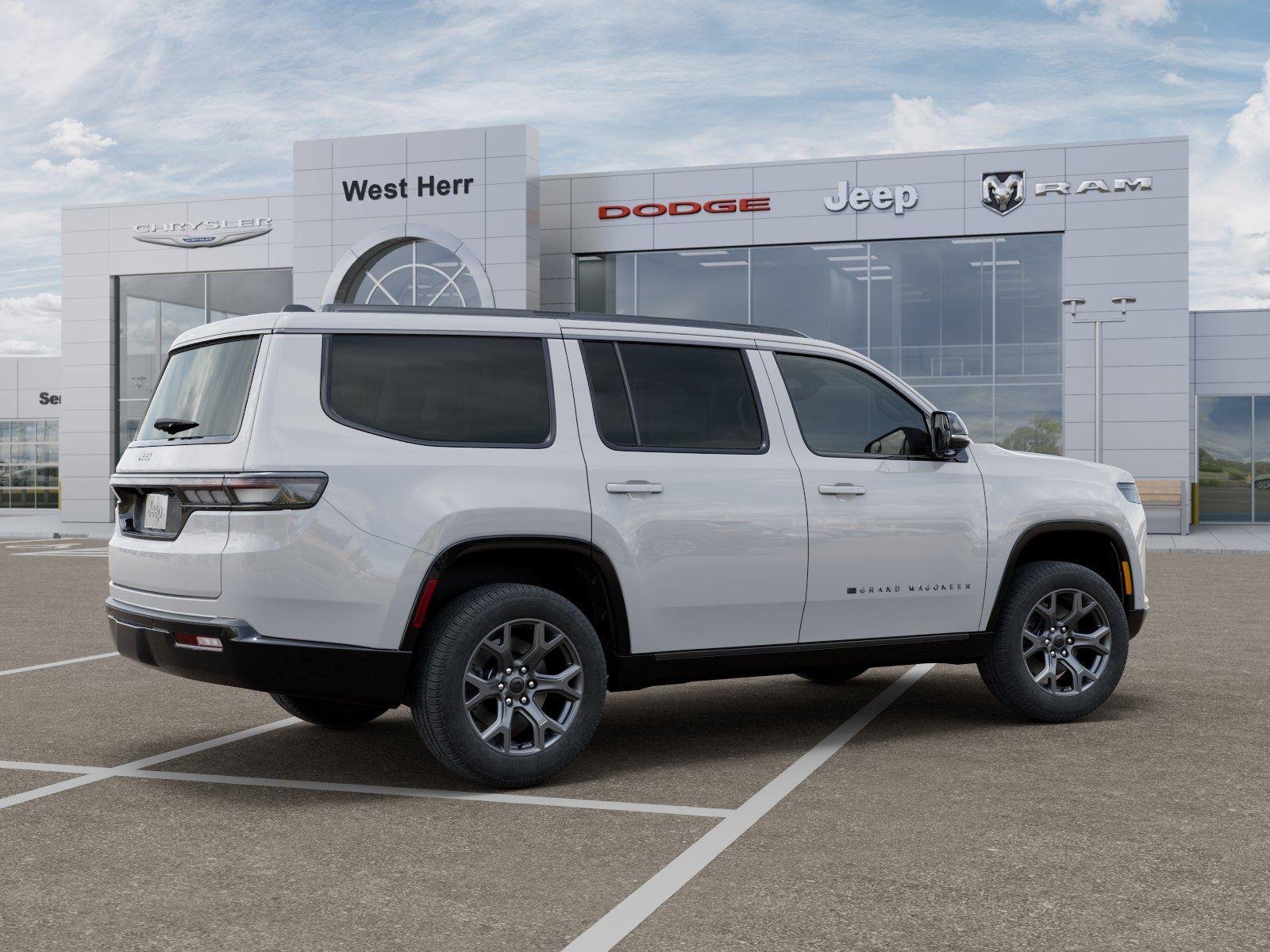 New 2026 Bright White Clearcoat Jeep GRAND WAGONEER LIMITED ALTITUD image 4