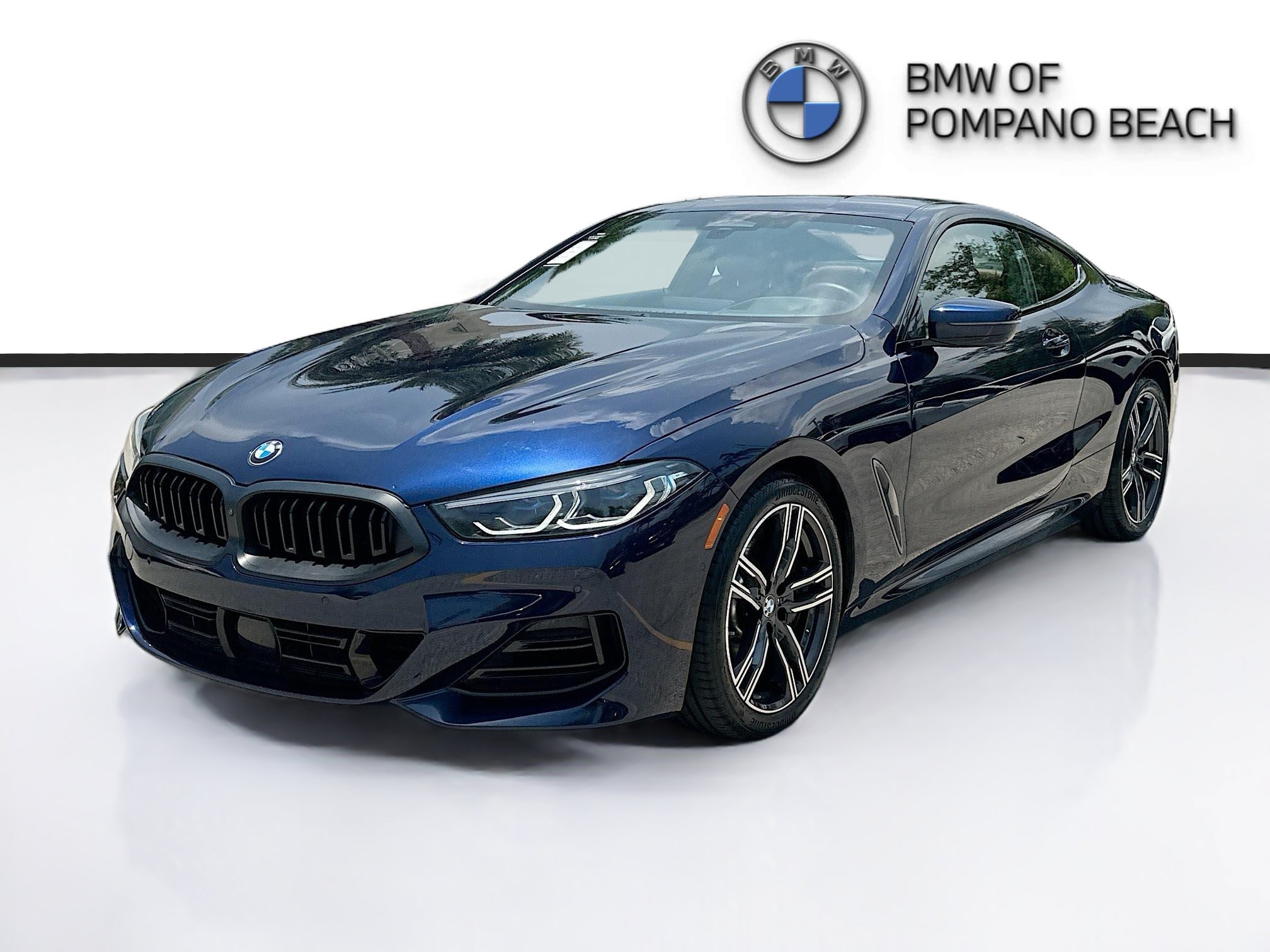 Certified Used 2023 Tanzanite Blue II Metallic BMW 840i image 3