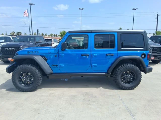 New 2026 Hydro Blue Pearl-Coat Exterior Paint Jeep Willys image 4