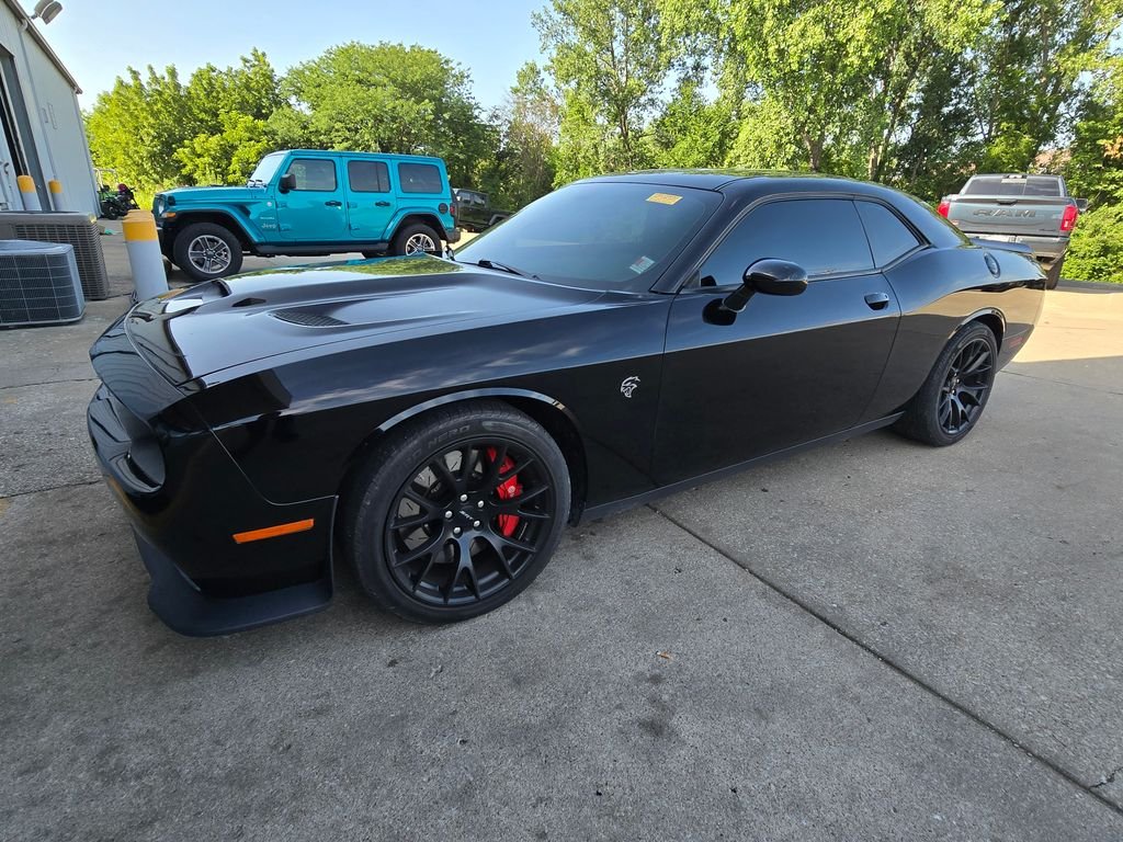 Used 2015 Black Dodge SRT Hellcat image 2