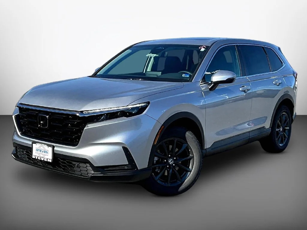 New 2027 Solar Silver Metallic Honda EX-L AWD image 3