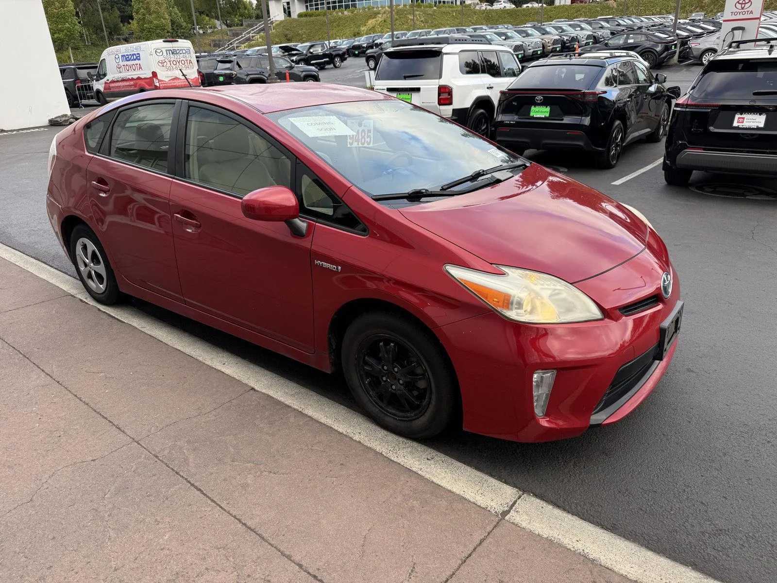 Used 2013 Barcelona Red Metallic Toyota Three image 6