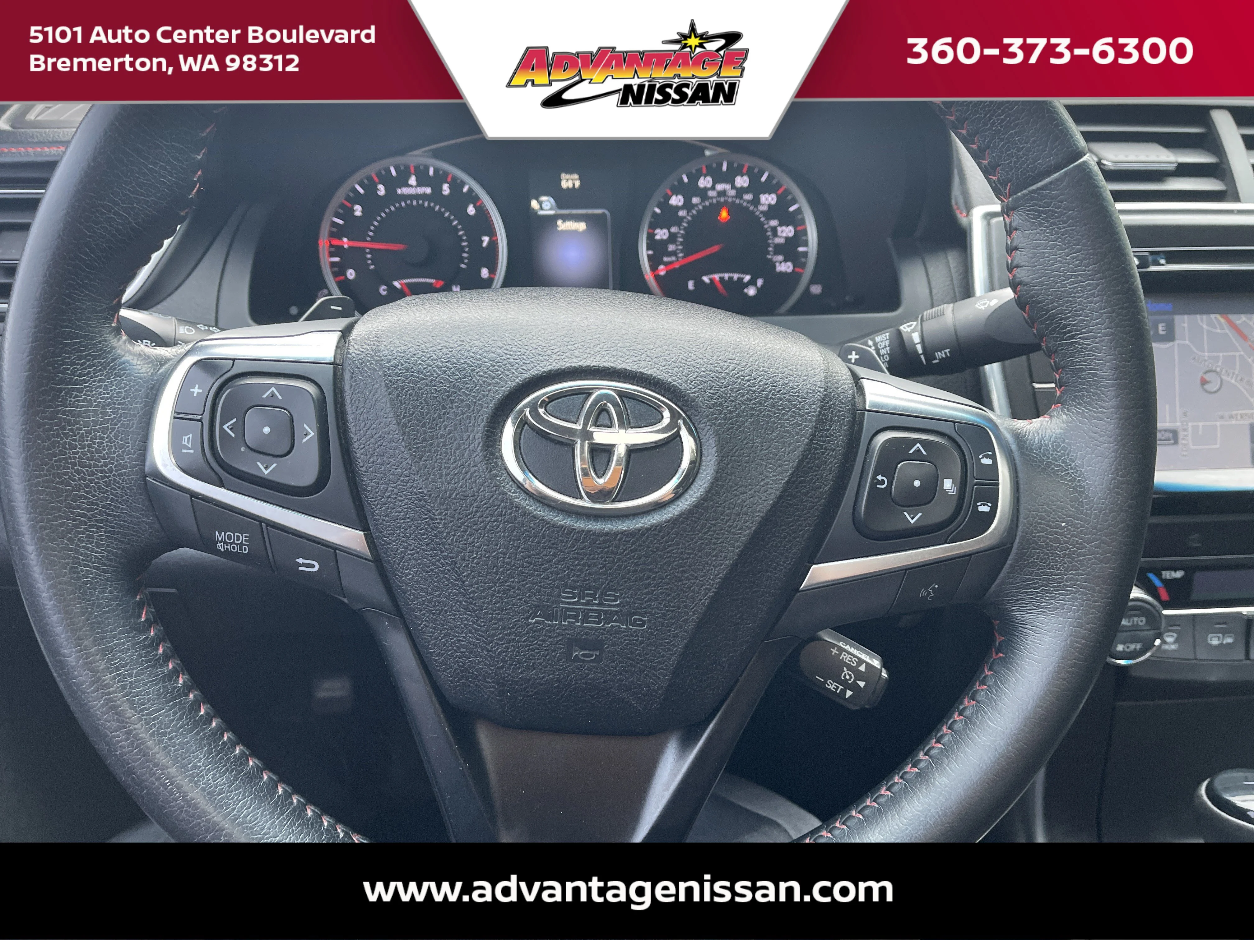 Used 2015 Blizzard Pearl Toyota XSE image 20