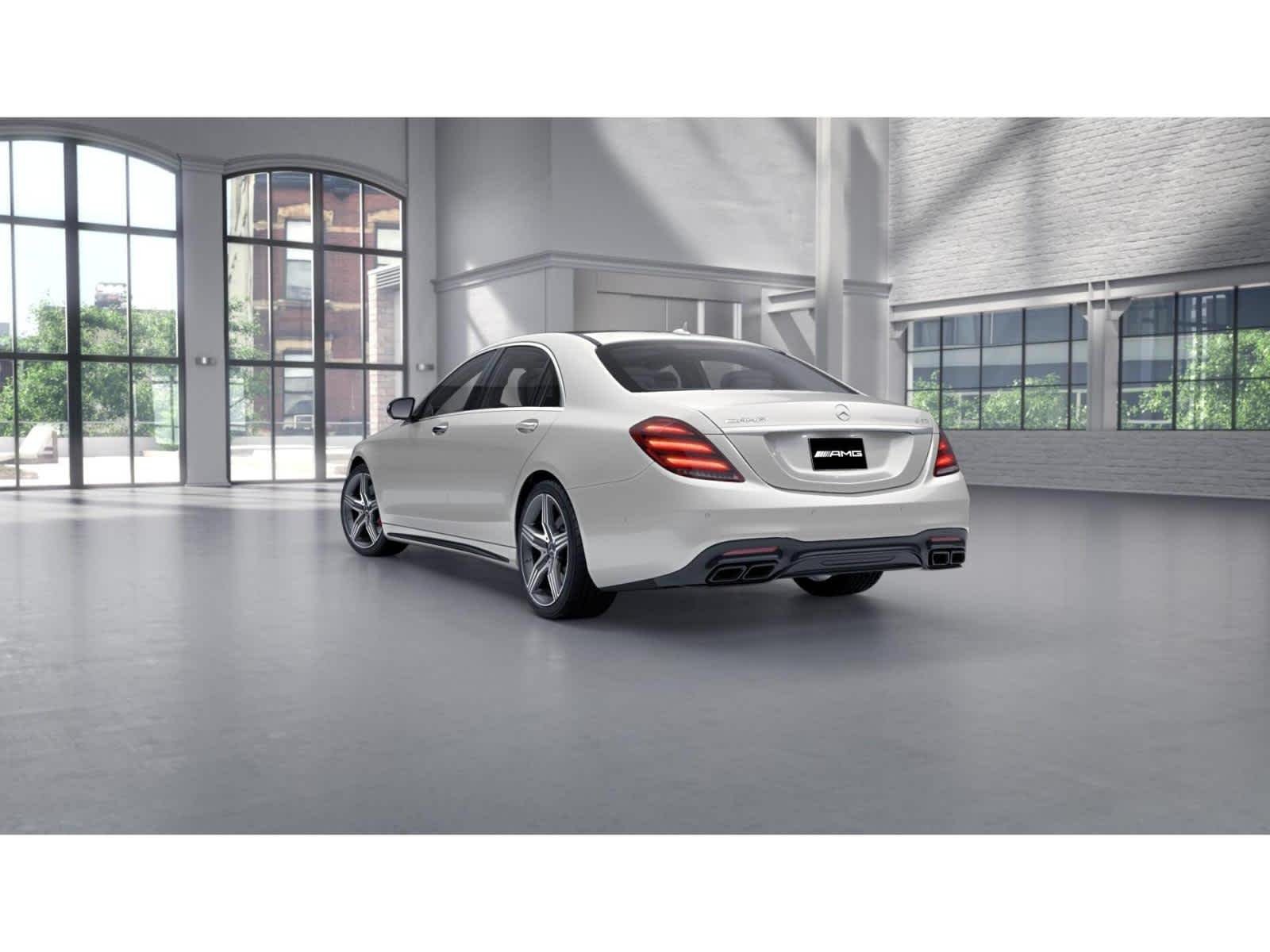Used 2019 designo Diamond White Mercedes-Benz AMG® S 63 image 28