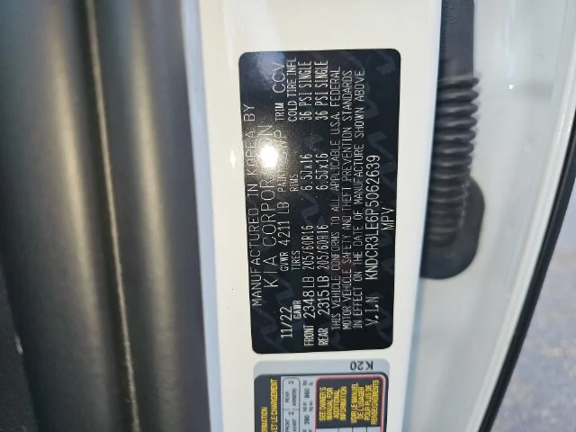 Used 2023 White Kia EX image 43