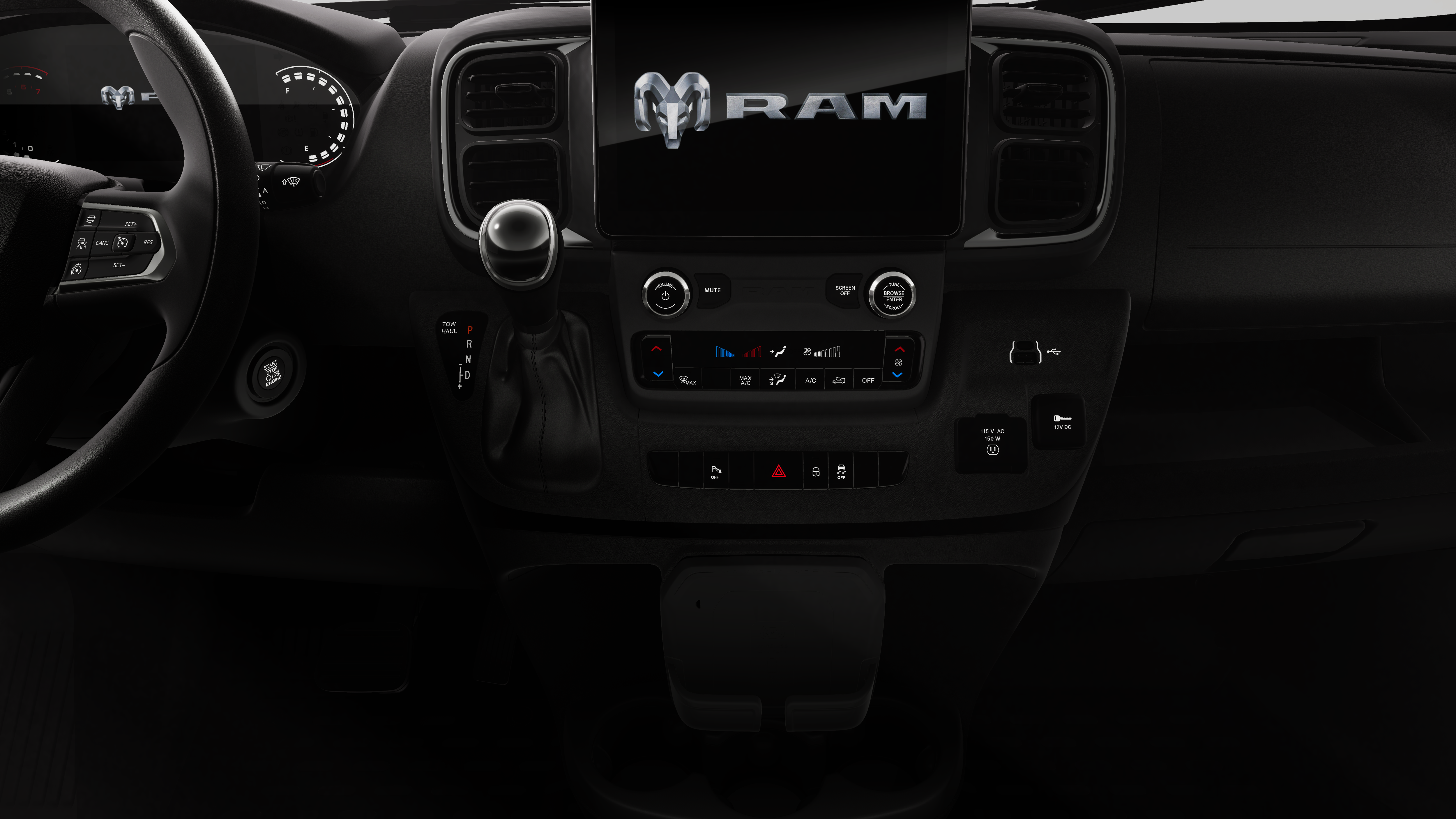 New 2026 Bright White Clearcoat RAM TRADESMAN image 17