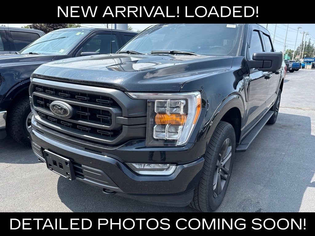 Certified Used 2023 Black Metallic Ford XLT image 1