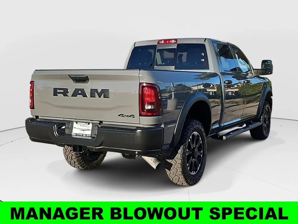 New 2026 Ceramic Gray Clear-Coat Exterior Paint RAM Tradesman image 3