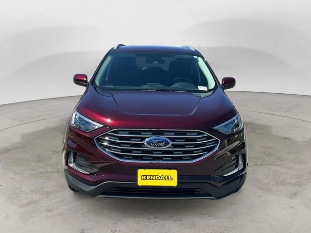 Certified Used 2022 Burgundy Ford SEL image 8