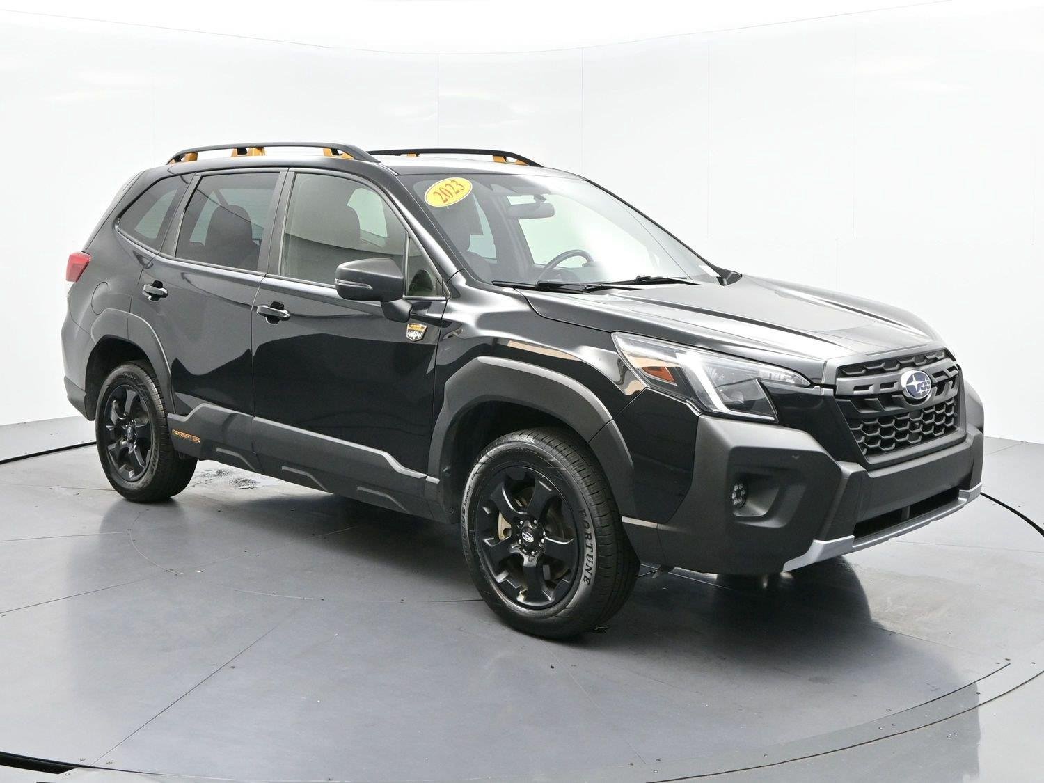 Used 2023 Crystal Black Silica Subaru Wilderness image 2