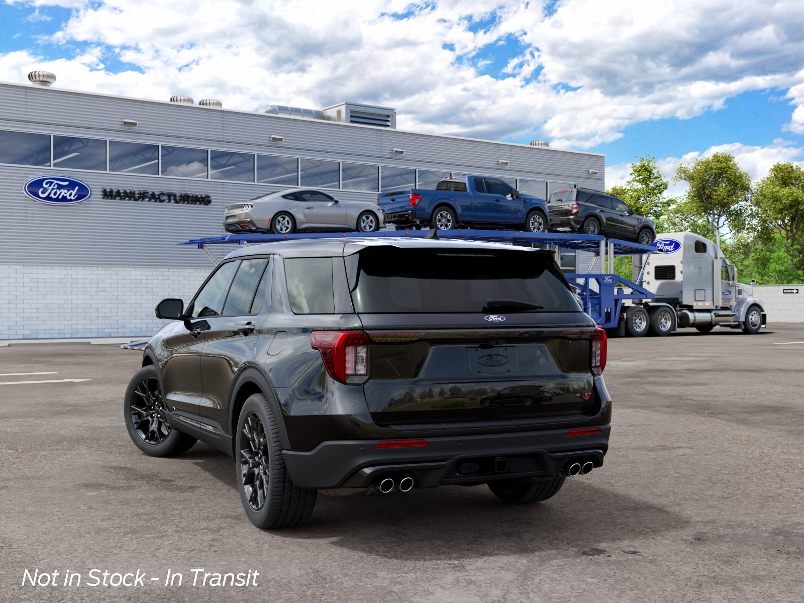 New 2027 Agate Black Metallic Ford ST image 31