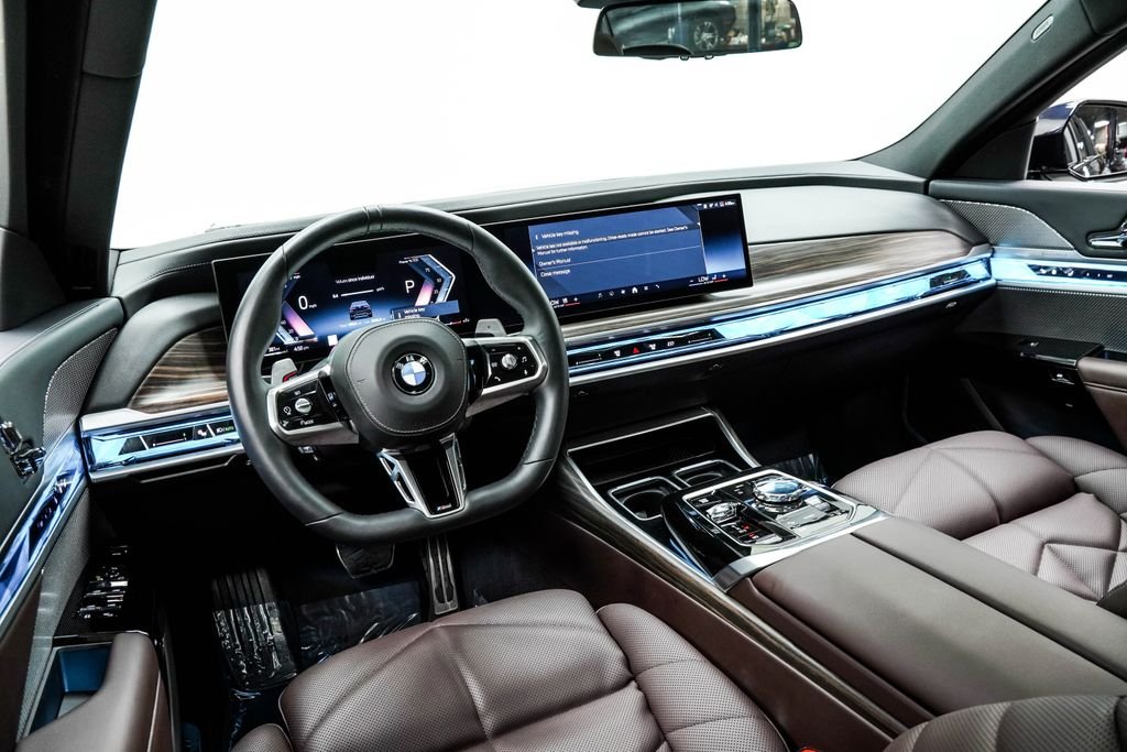 Used 2025 Black BMW 740i xDrive image 6