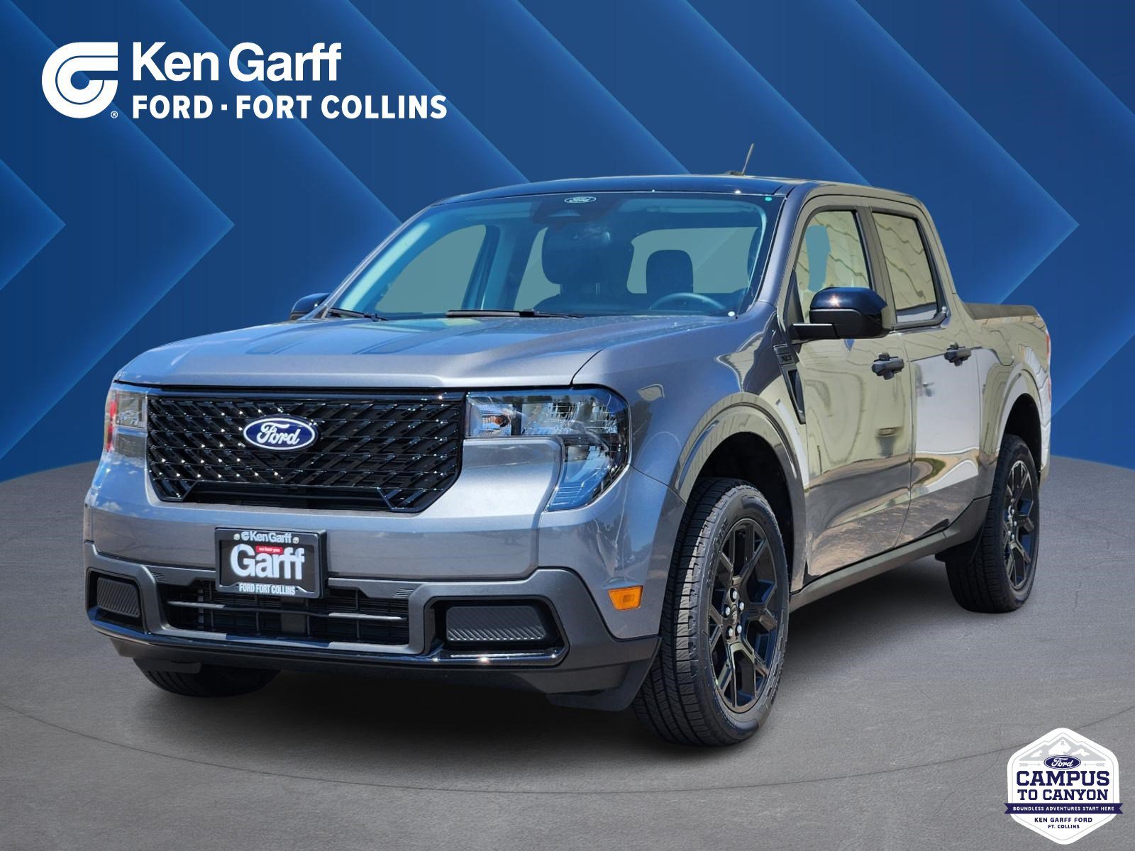 New 2026 Carbonized Gray Metallic Ford XLT image 1