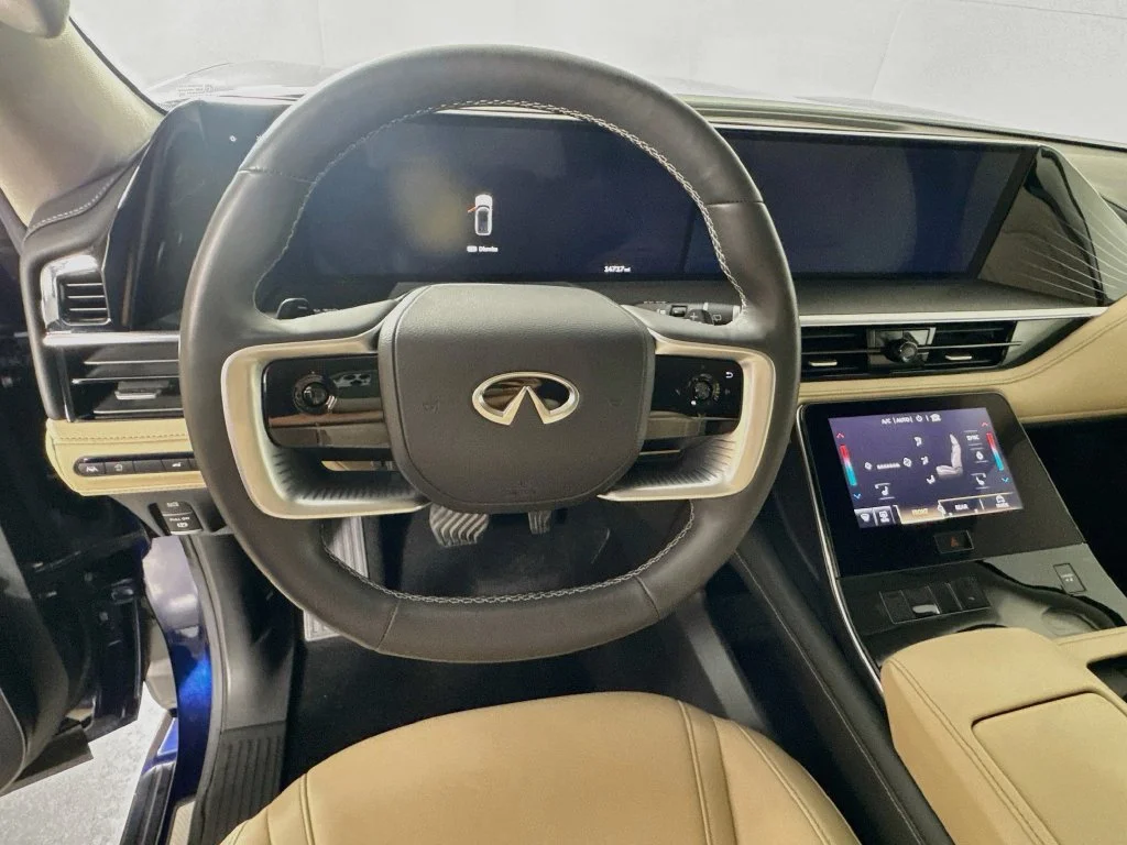 Certified Used 2025 Blue INFINITI PURE image 14