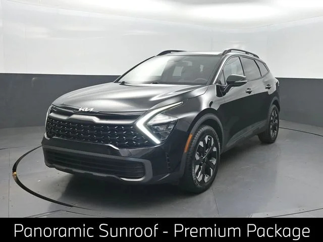 Used 2023 Black Kia X-Line image 1