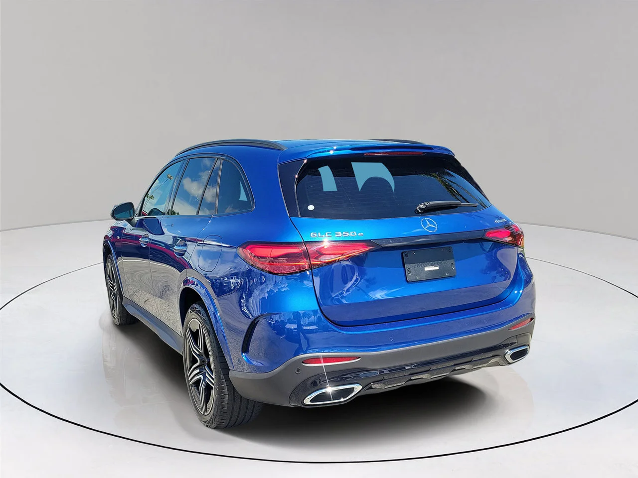 Certified Used 2025 Blue Mercedes-Benz GLC 350e image 6